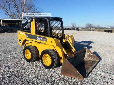 john deere 317 skid steer hydraulic oil type|john deere 317 price.